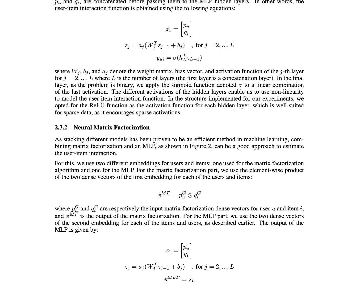 Recommendation Systems